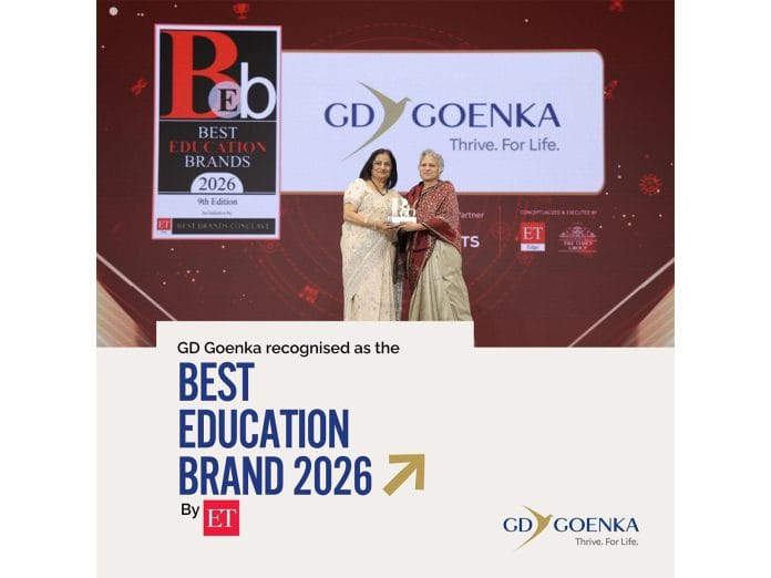 GD Goenka Recognised as 'Best Education Brand 2026' by ET Edge