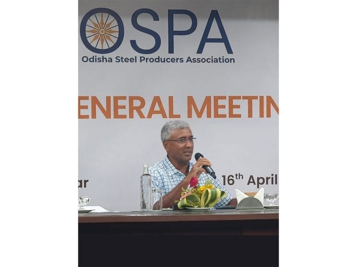 Asit Tripathy Elected President of Odisha Steel Producers' Association (OSPA)