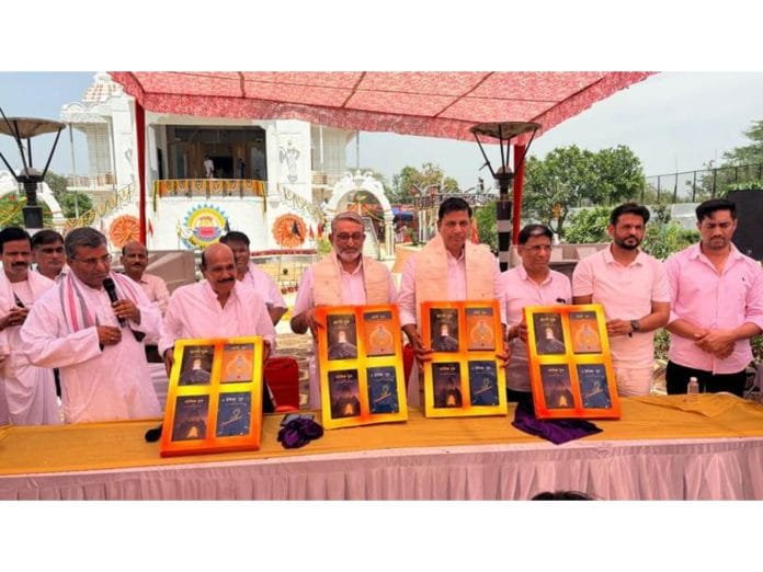 Nigamananda Asan Mandir Prana Pratistha and Dhwajarohana held in New Delhi on Akshaya Tritiya