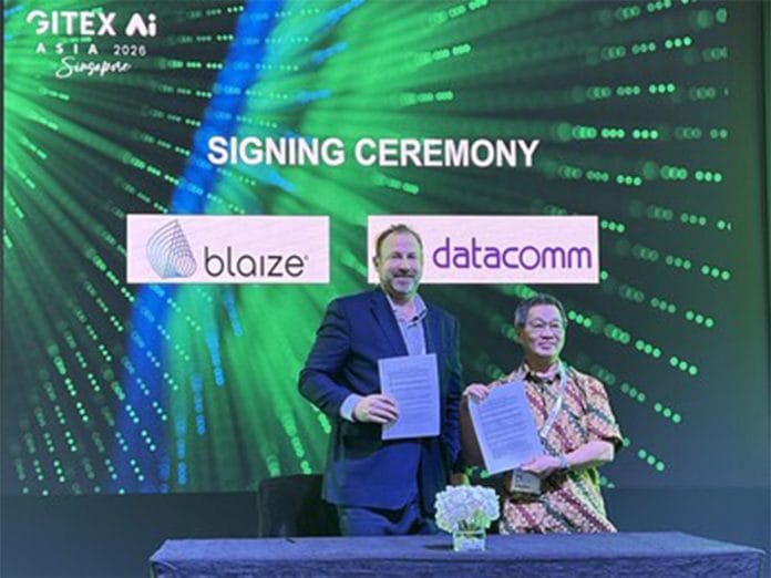 Blaize and Datacomm Sign Technology Alliance MOU to Explore AI Inference Solutions Across Indonesia