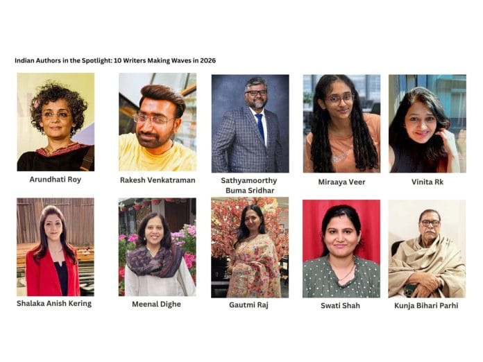 Indian Authors in the Spotlight: 10 Writers Making Waves in 2026