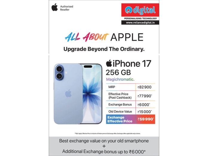Reliance Digital's 'All About Apple' Campaign Brings Best Apple Deals and Price Drops on iPhone 17, MacBook & More