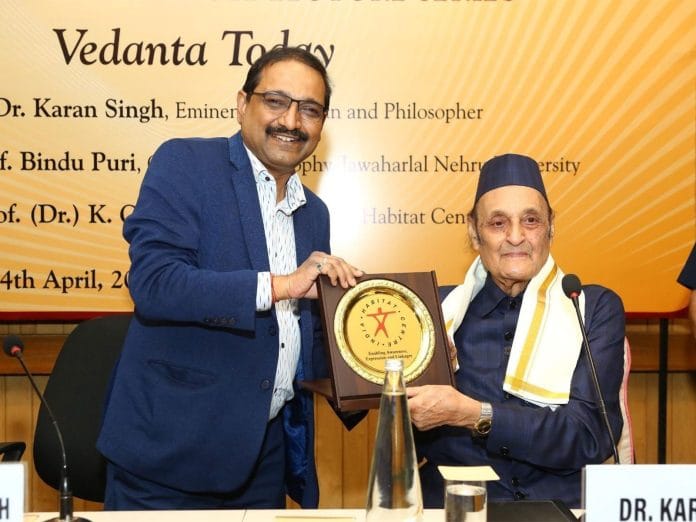 Vedanta Today: A Landmark Lecture at the India Habitat Centre