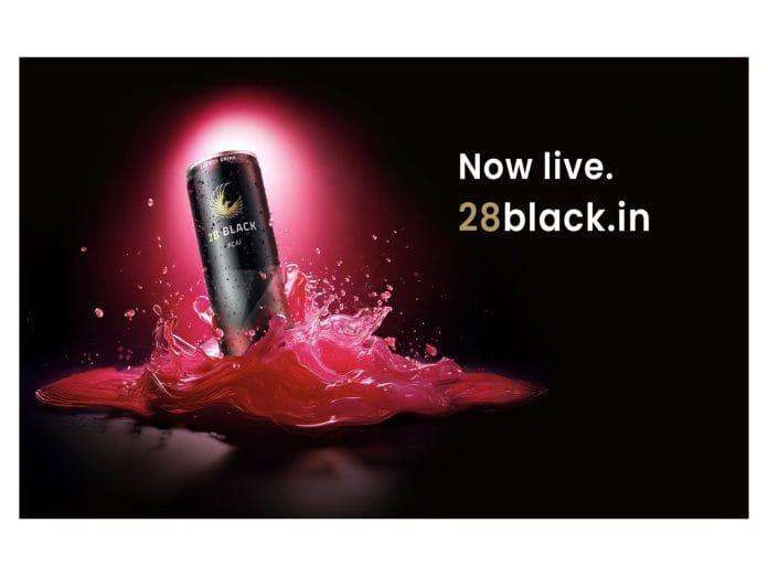 28 Black Energy Drink Is Now Just a Click Away - New Online Store Goes Live in India
