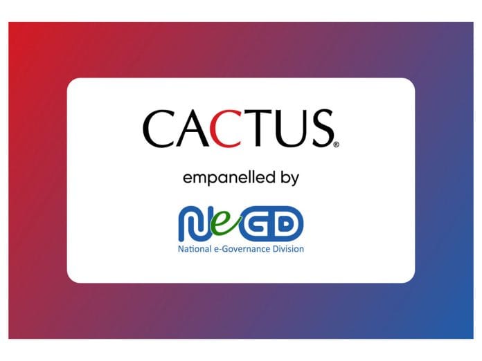 CACTUS has been Empanelled by National e-Governance Division to Support AI Capacity Building for Government Initiatives