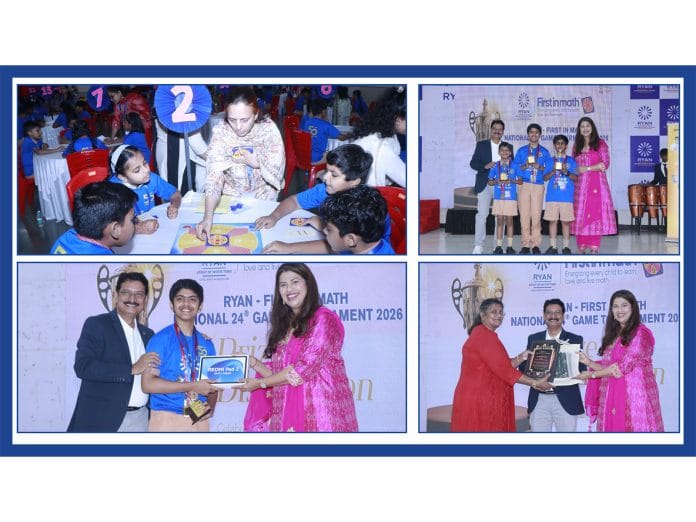 Ryan Group of Schools Hosts First In Math® -- 24® Game National Tournament in Mumbai