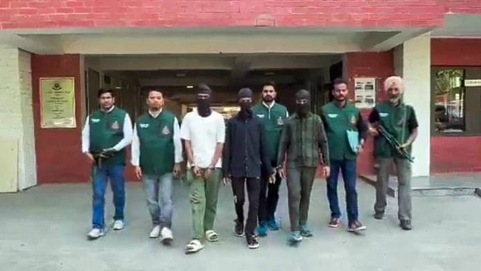 Delhi Police Special Cell has arrested ‘radicalised youth’ from the states of Maharashtra, Odisha and Bihar | ANI video grab
