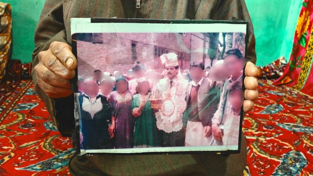 A photograph from Ali Mohammad Bhat’s wedding. His brother remembers him as someone who loved dressing well | Mahira Khan, ThePrint