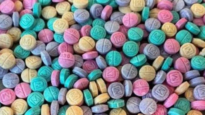 Rainbow fentanyl seized by US Drug Enforcement Administration | Representational image | Commons