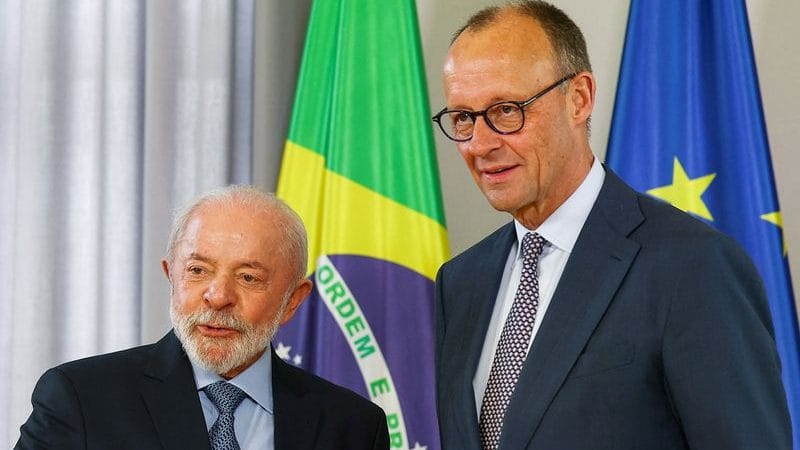 Germany’s Merz & Brazil’s Lula push for stronger EU-Brazil ties at Hanover fair