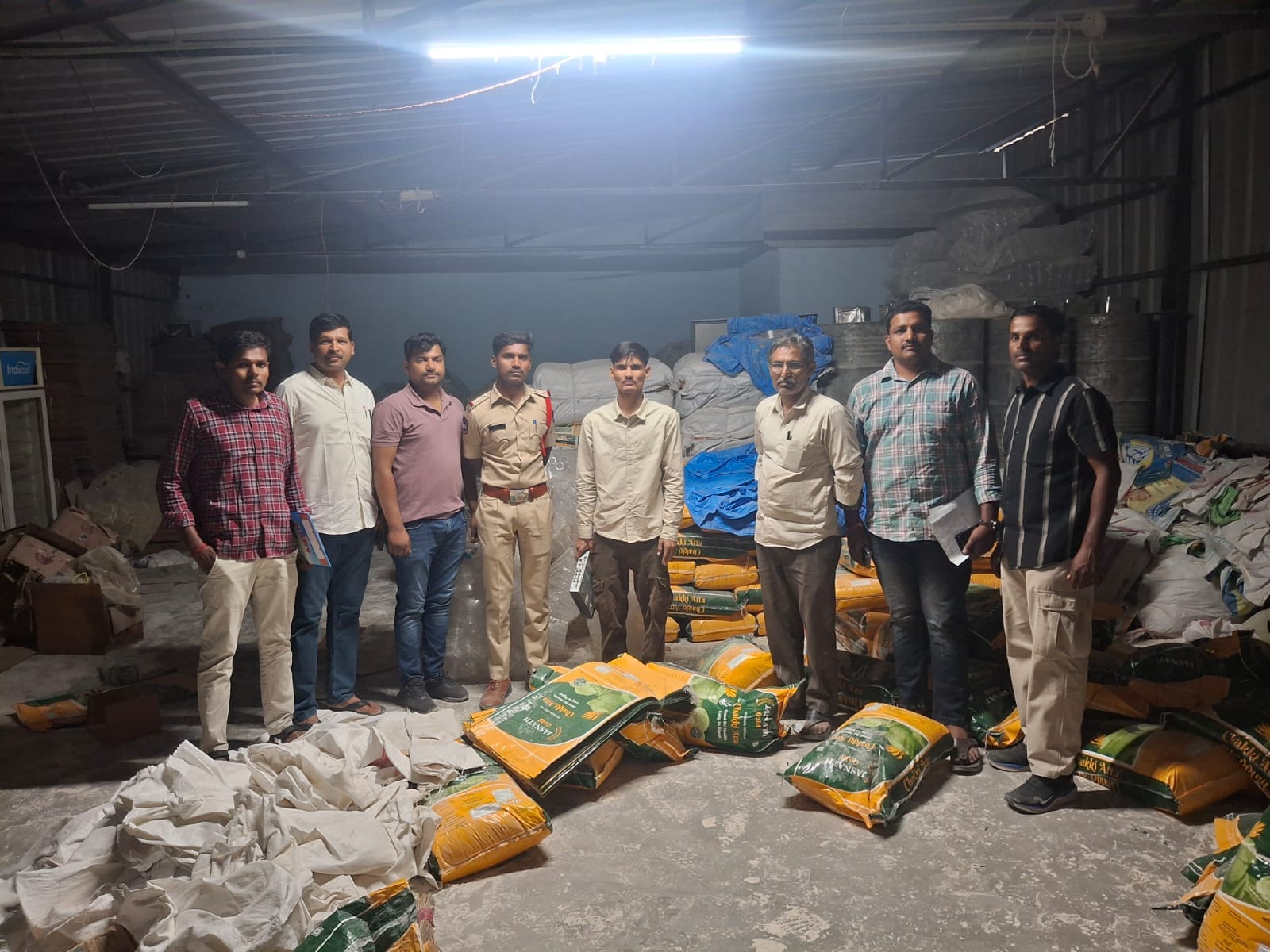 Cyberabad Enforcement Wing conuducted a series of operations since 1 January to curb food adulteration and illegal manufacturing. X/@cyberabadpolice 