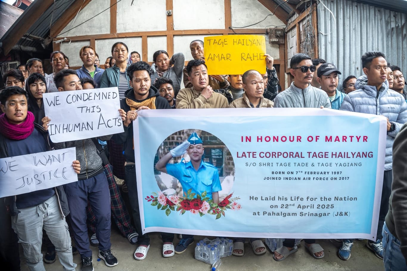 File photo from the funeral in Arunachal Pradesh | Source: CM Pema Khandu