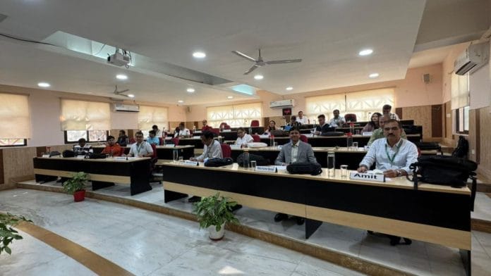 An IIM Ahmedabad classroom | Special arrangement