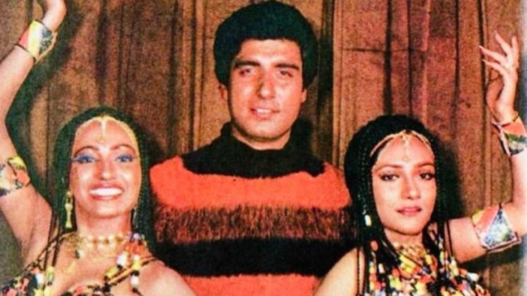 Kalpana Iyer posing with Raj Babbar and Arti Gupta for an event. Image: @kalpanaiyer/Instagram