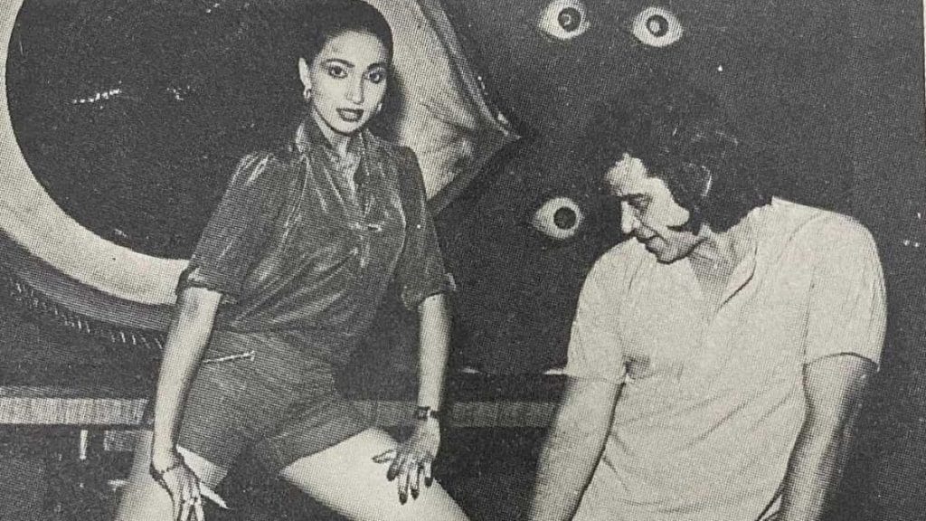 Kalpana Iyer practicing her steps for the song ‘Jab Chhaye Mera Jaadoo’ from Lootmar (1980) that catapulted her to fame. Image: @kalpanaiyer/Instagram