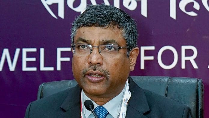 File photo of MeitY Secretary S Krishnan | ANI