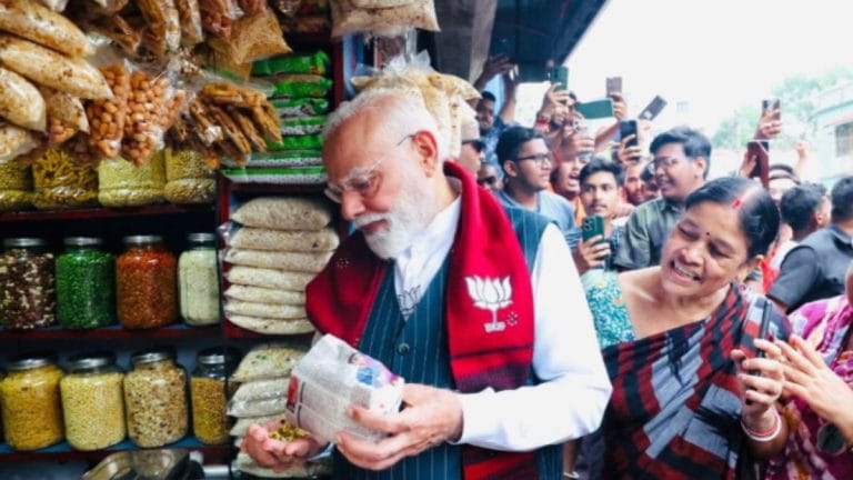 Modi has ditched dhokla for jhalmuri. He’s an honorary Bengali