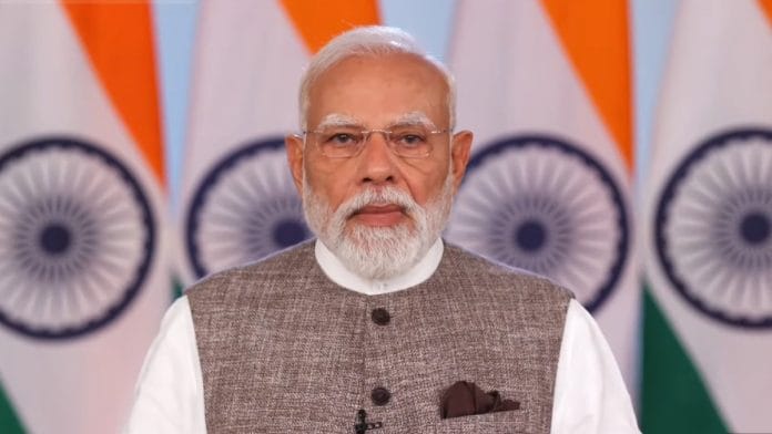 Prime Minister Narendra Modi addressing the nation on 18 April 2026 | YouTube@PMO