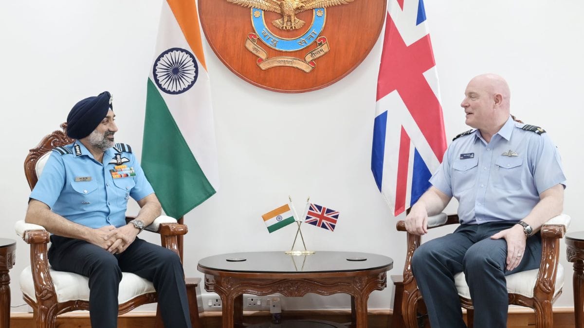 UK, India’s Air Forces are security partners in a moment of acute need: UK Chief of Air Staff