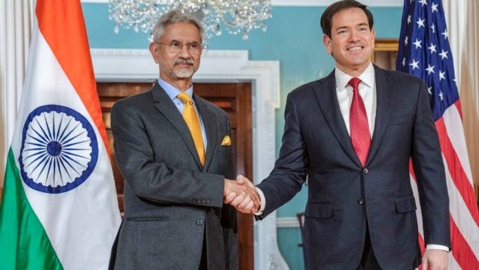 US Secretary of State Marco Rubio with External Affairs Minister S. Jaishankar in Washington this February | X/@DrSJaishankar