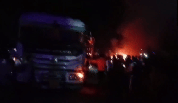 11 have lost their lives in a road accident that took place near Dramandganj Valley in Mirzapur last night | ANI X