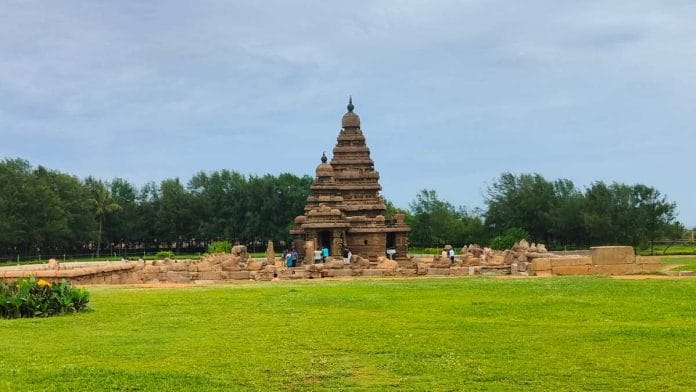 The Mahabalipuram Shore Temple in Tamil Nadu is a UNESCO World Heritage Site | Photo: Aneesa PA | Theprint