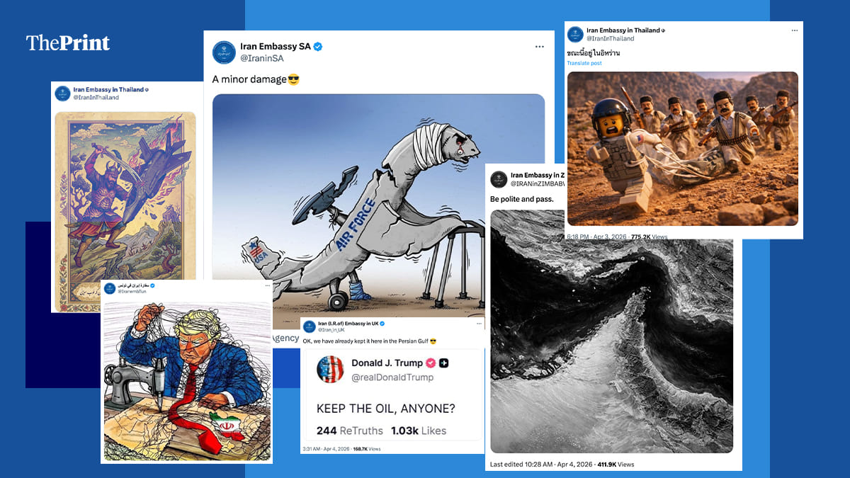 ‘Trump, please talk. We’re bored’—Iran embassies rain memes on America; Lego pilots, F-35 on crutches