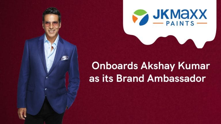JK Maxx Paints Appoints Akshay Kumar as Brand Ambassador