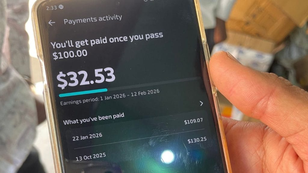 Tikeshwar Verma displays some of his earnings from the TikTechEV YouTube channel. Sabah Gurmat | ThePrint