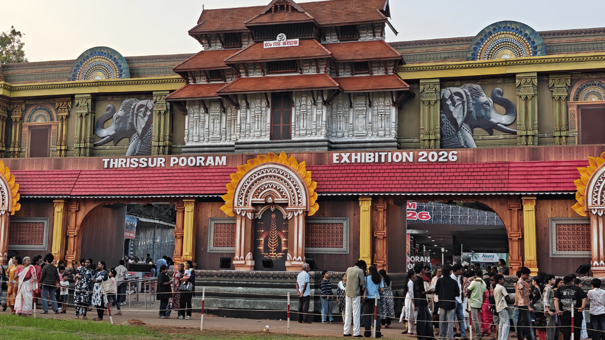 Thrissur Pooram exhibition. | Aneesa PA/ThePrint