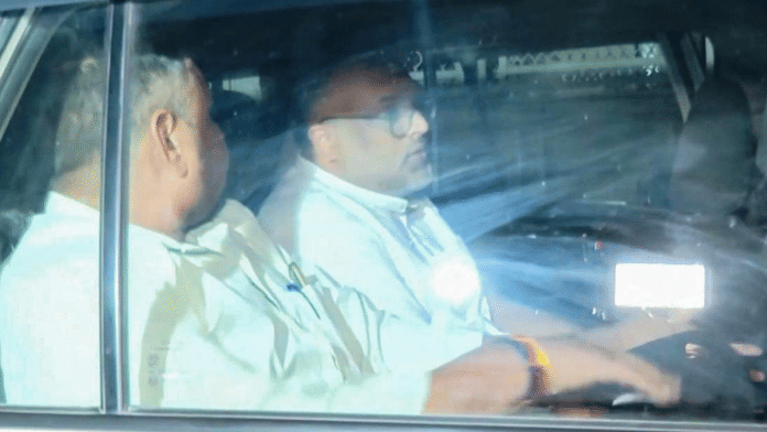I-PAC co-founder Vinesh Chandel produced Tuesday at judge's residence after ED arrest. | ANI