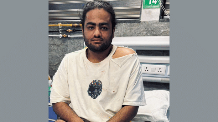 The Brigadier's son who was beaten on Friday night | By Special Arrangement