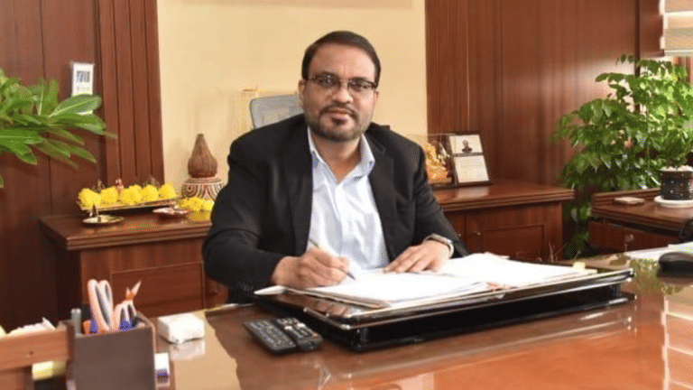 Sanjeev Jaiswal calls Mumbai man ‘ghuskhor’ at public meet. The MHADA CEO’s litany of controversies