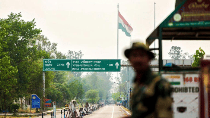 The road leading towards the Attari-Wagah border, as seen from an Integrated Check-Post, in Amritsar district | PTI File