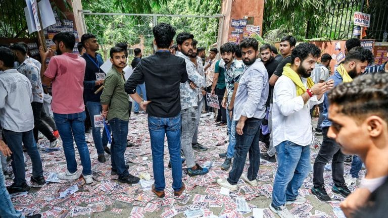 Machismo, mobs & misinformation: Campus politics at Delhi University has turned into hooliganism