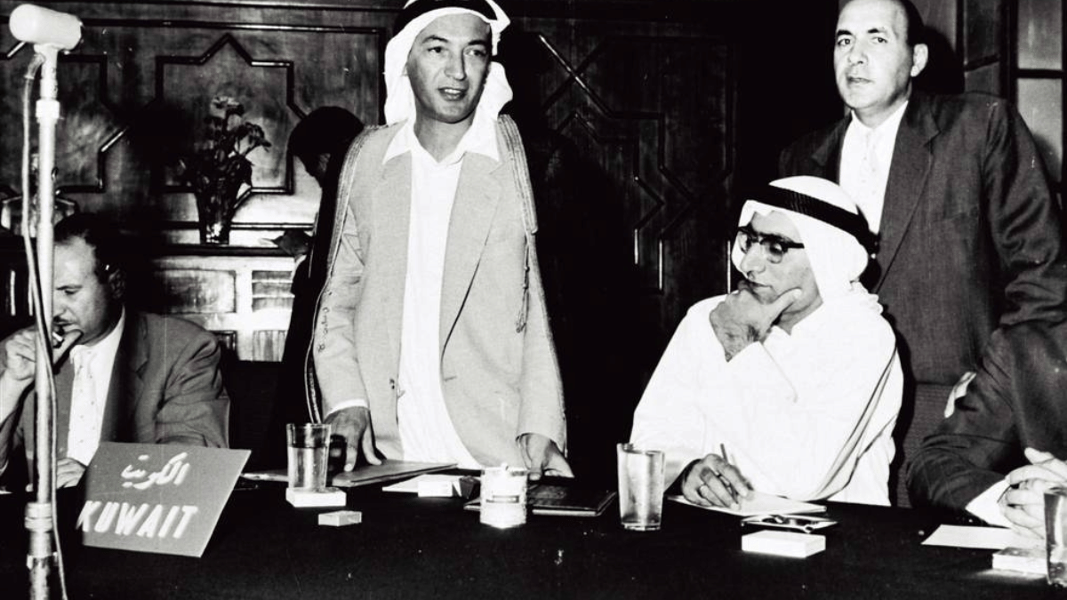 Dignitaries during the first OPEC meeting that took place at Baghdad, Iraq in 1960 | Credit: OPEC