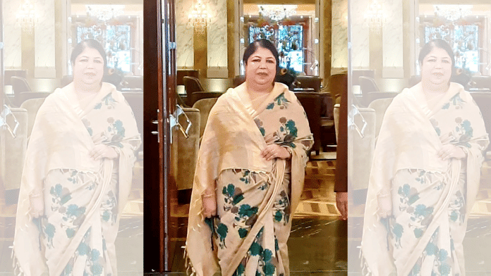 File photo of Shirin Sharmin Chaudhury who was arrested early Tuesday. | Photo: ANI