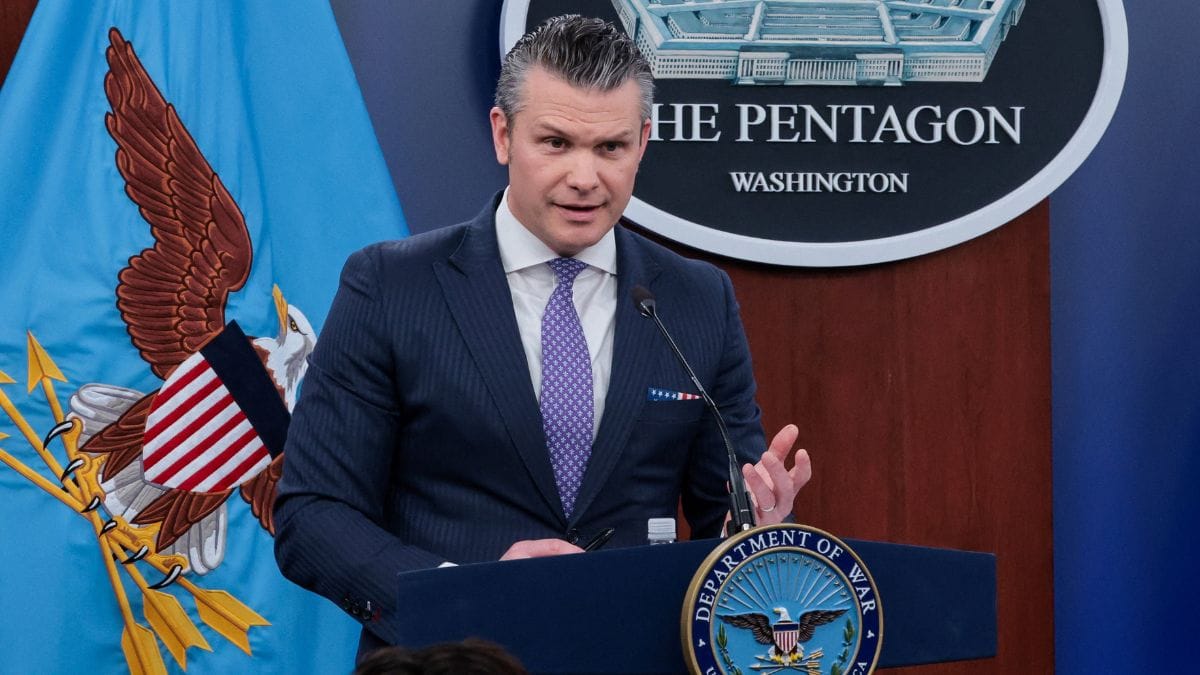 US Secretary of Defence Pete Hegseth attends a briefing at the Pentagon in Washington, DC | Photo: Reuters 