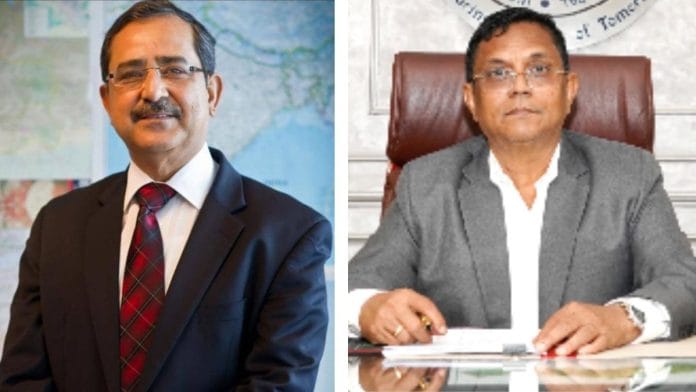 Economist Ashok Kumar Lahiri and scientist Gobardhan Das | Photo: Facebook/IISER