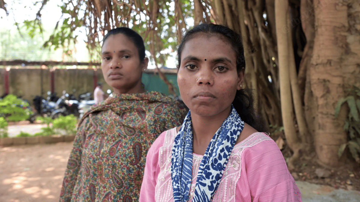 Markam Pujje was an area committee member, before she surrendered last year. She reached Sukma Police headquarters to complete documentation | Mayank Kumar | ThePrint