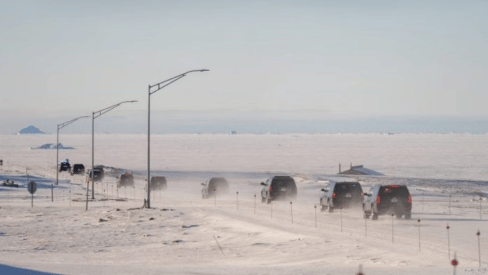 Representational image. | US Vice President JD Vance's motorcade in Greenland on 28 March | Photo: X/@VP