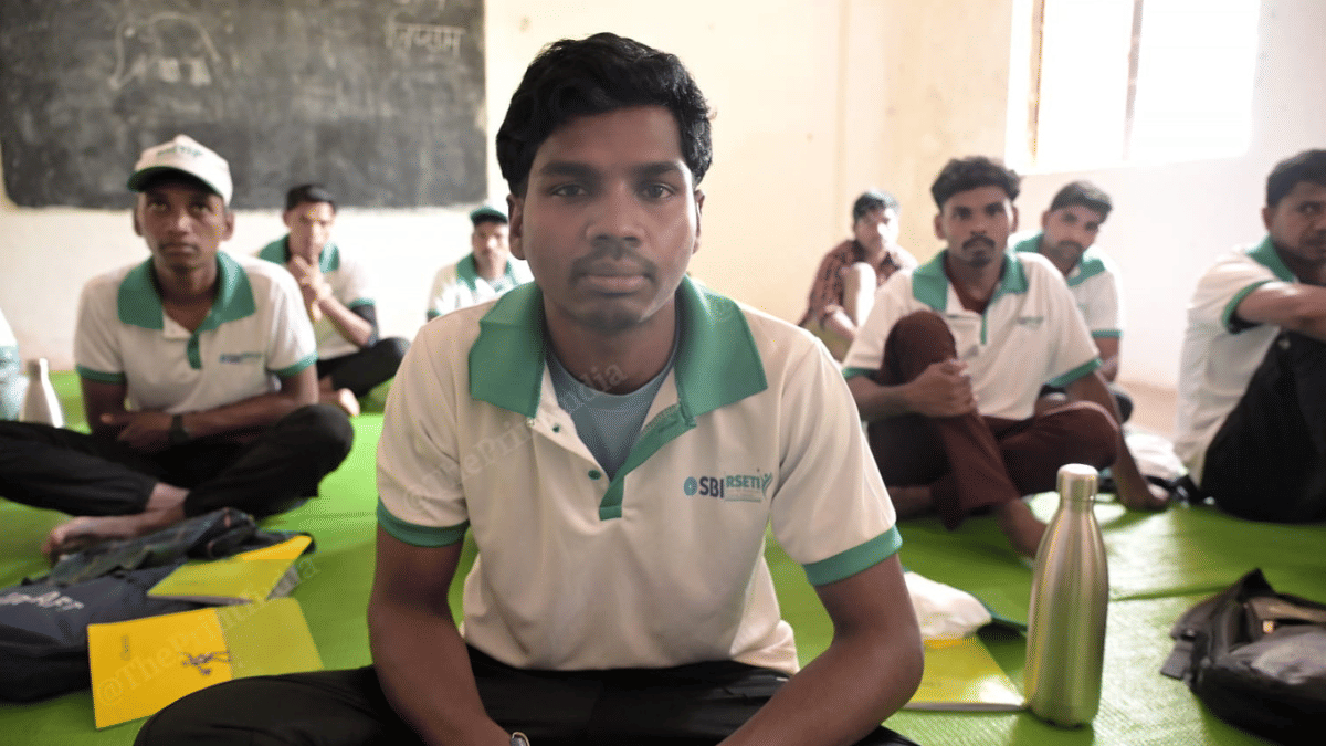 At a RSETI training centre in Sukma, former Maoist cadre Keshav Markam says he wants to start afresh, away from the path of violence that he once tread | Mayank Kumar | ThePrint