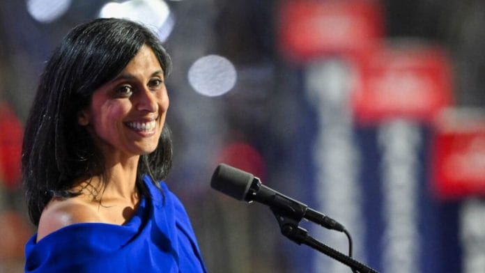 Usha Vance, wife to US Vice president JD Vance | US Embassy in Montenegro