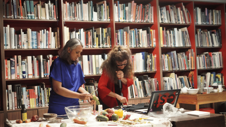 What is the sound of a salad? Reinventing the kitchen as a performance space