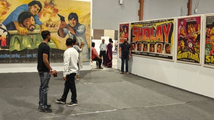 Sholay occupied pride of place with various memorabilia from the 1975 film | Tina Das, ThePrint