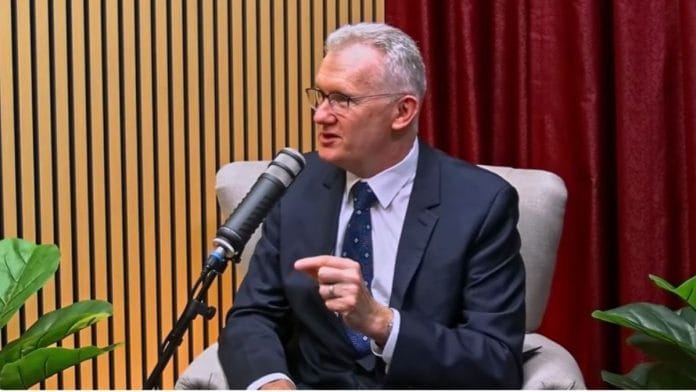 Australian Home Affairs Minister Tony Burke during the 'Indian Link' podcast