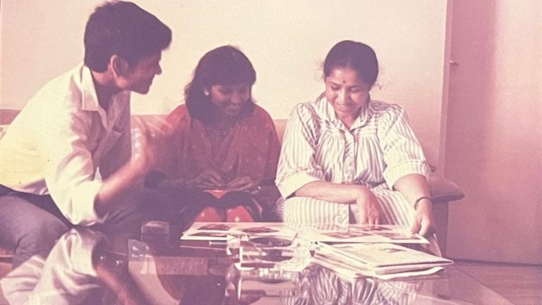 I turned up at Asha Bhosle’s door as a fan. She invited me home