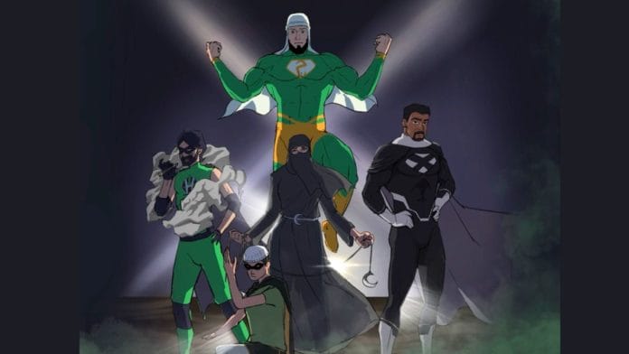 The cover of the comic Musalman meets Muslim League | musalmancomix.com