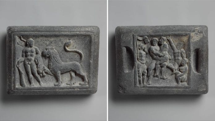 Wrestlers' weights | Courtesy The Metropolitan Museum of Art, New York