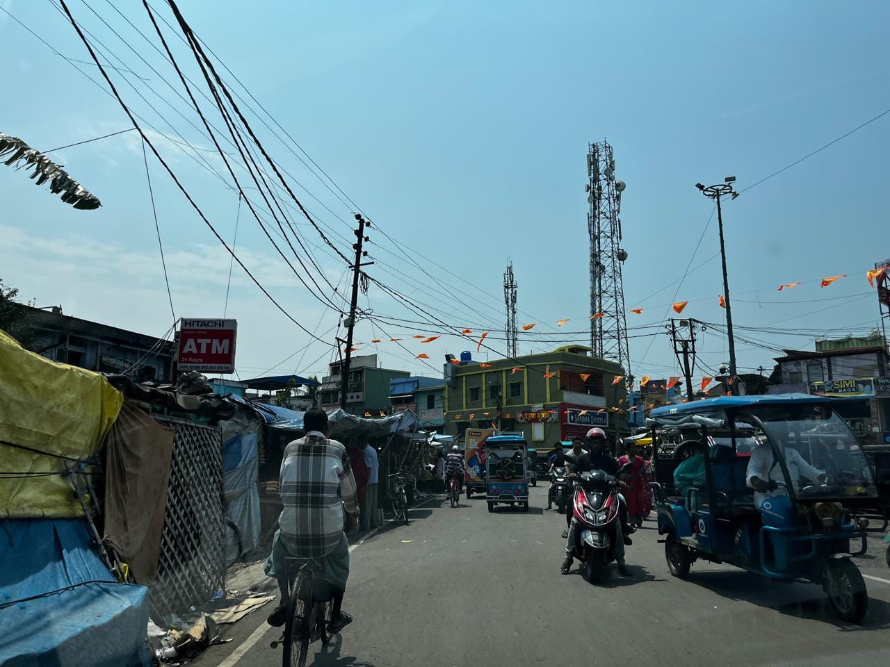 A view of Nandigram bazaar | Moushumi Das Gupta | ThePrint